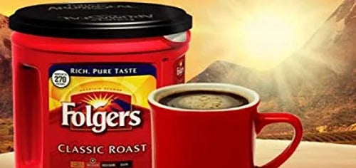 Folgers Classic Medium Roast Ground Coffee, 48 Ounce (Pack of 2)