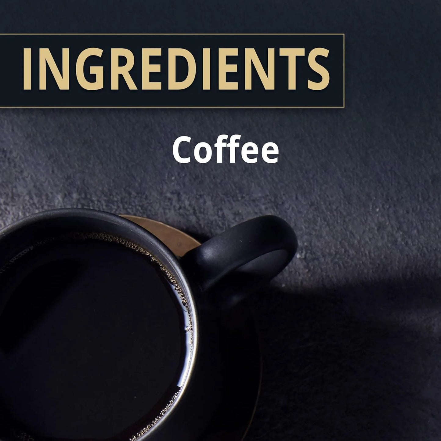 Folgers 1850 Black Gold Coffee, Keurig K-Cup Pods, 60 Count