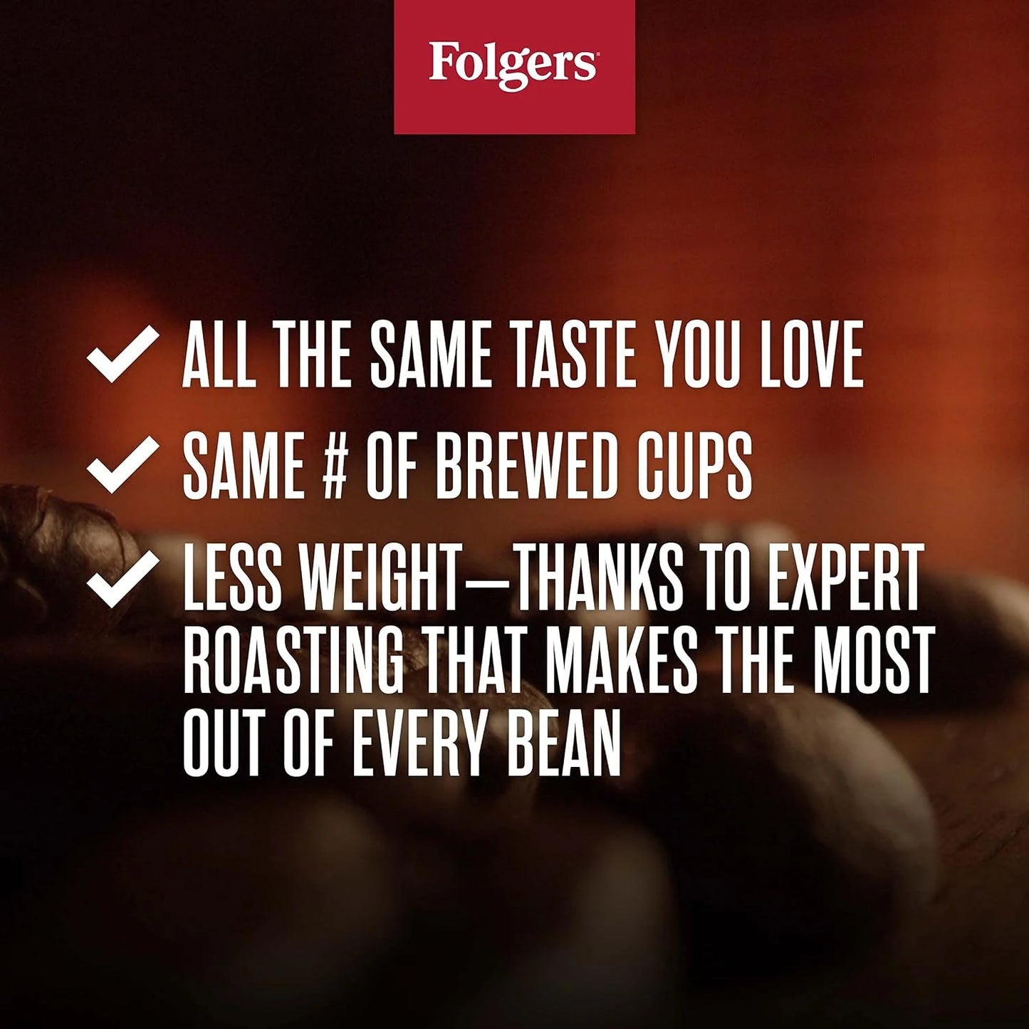 Folgers Black Silk Ground Coffee, Dark Roast, 22.6 Oz. Canister