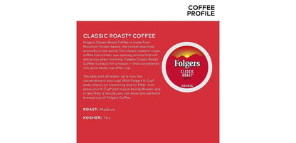 Folgers Classic Roast K-Cup for Keurig Brewers (48 Count)