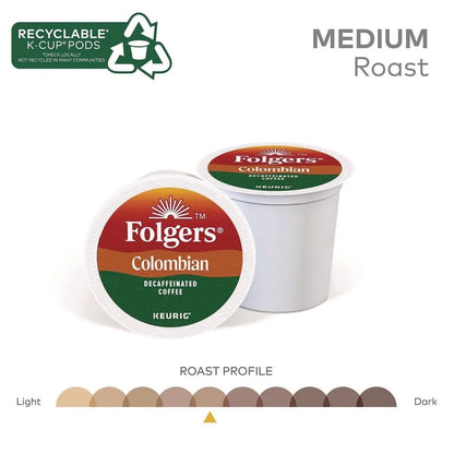 100% Colombian Decaf Coffee K-Cups, 24/Box