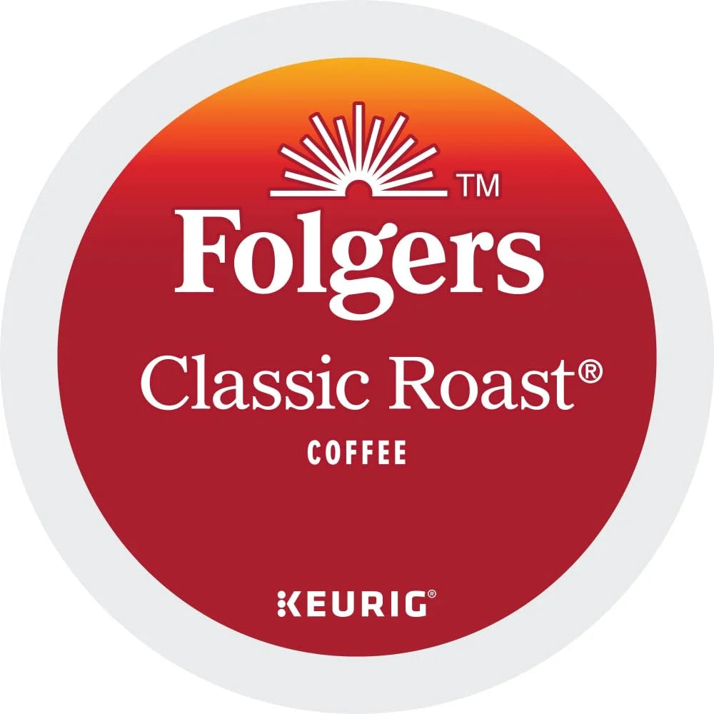 Folgers® Single-Serve Coffee K-Cup®, Classic Roast, Carton Of 96, 4 x 24 Per Box