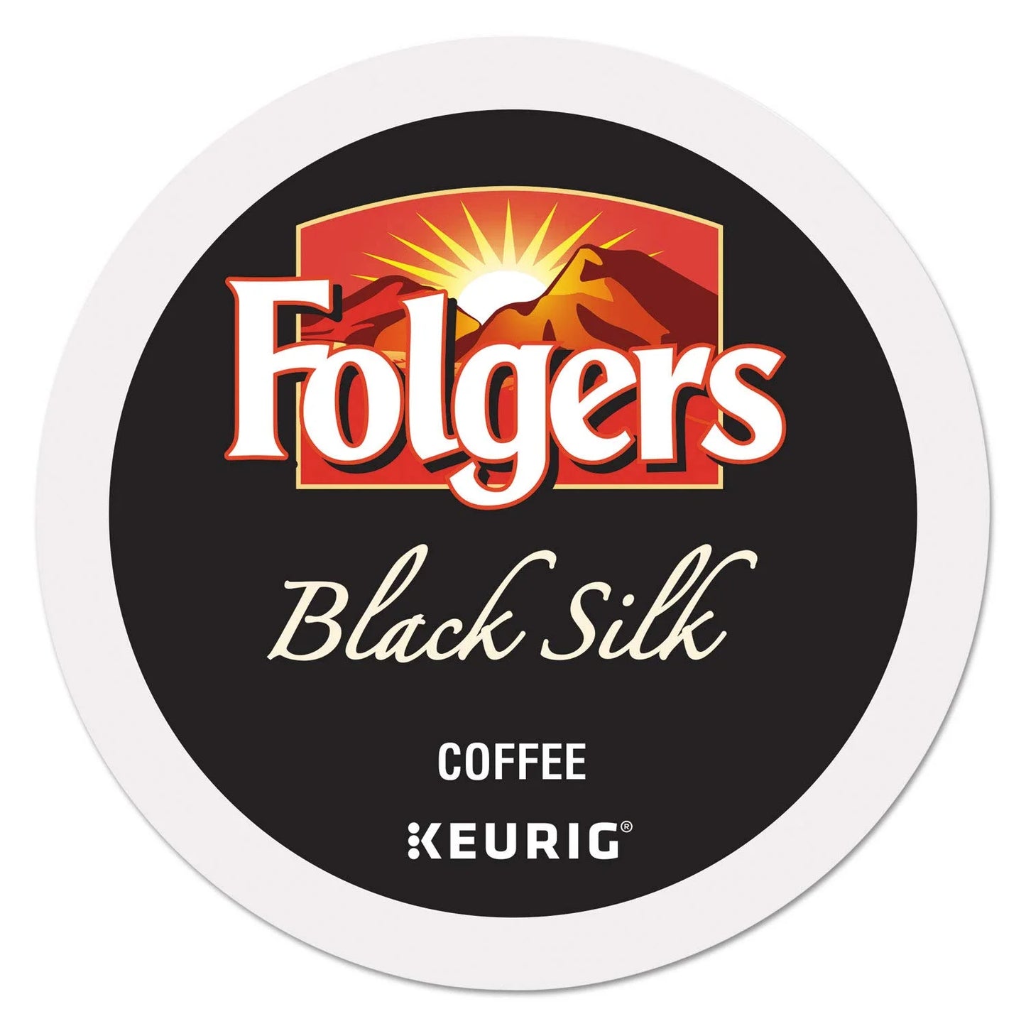 Folgers Black Silk K-Cup for Keurig Brewers, 96 Count