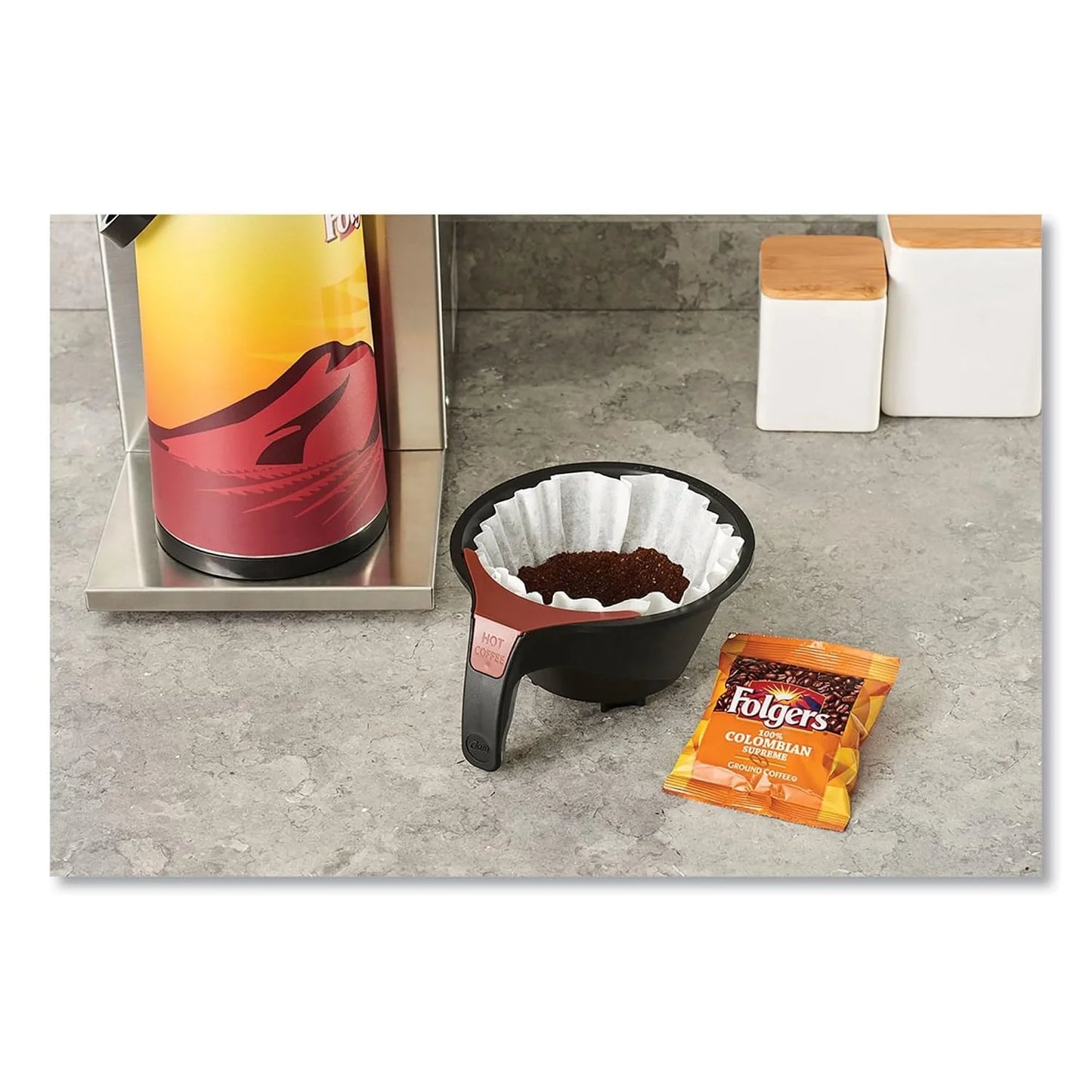 Folgers 100 Percent Colombian Supreme Ground Coffee, Medium Roast 1.75 Ounce (Pack of 42)