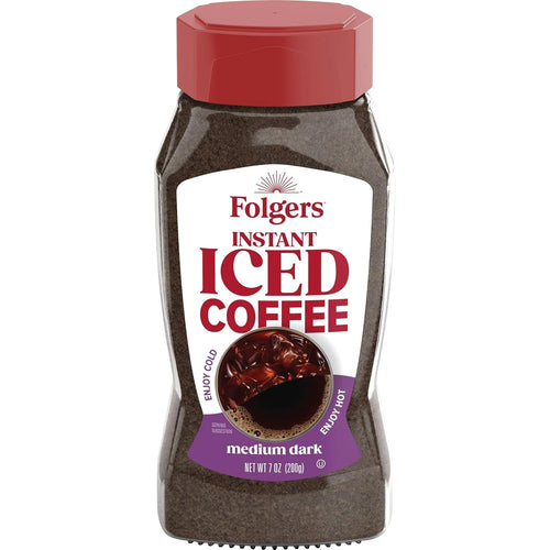 Folgers Instant Iced Coffee, 7-Ounce Jar (Pack of 6)