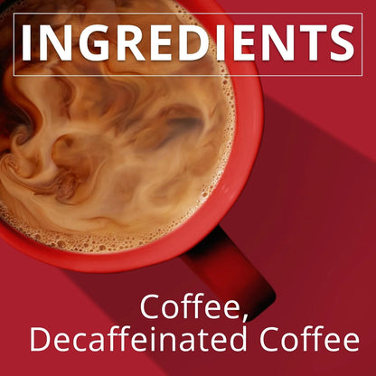 Folgers Half Caff Medium Roast Coffee, Keurig K-Cup Pods, 10 Count Box